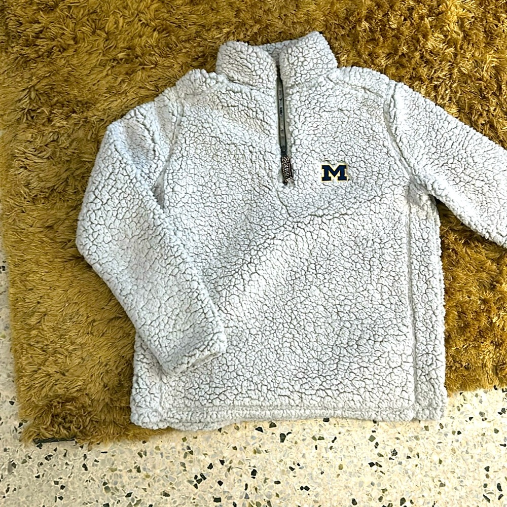 Summit Sportswear Universityity of Michigan Soft Quarter Zip Pullover